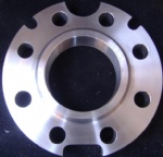 Flange with eyelets